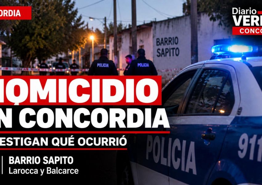 Asesinaron a un hombre en Concordia: investigan qué ocurrió en el barrio Sapito