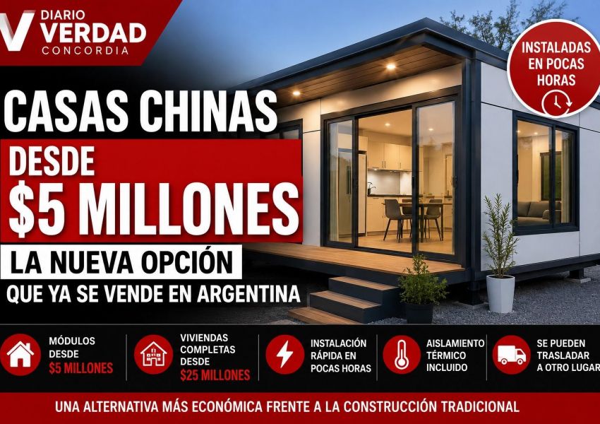 Casas chinas desde $5 millones: la alternativa económica que empieza a ganar terreno en Argentina