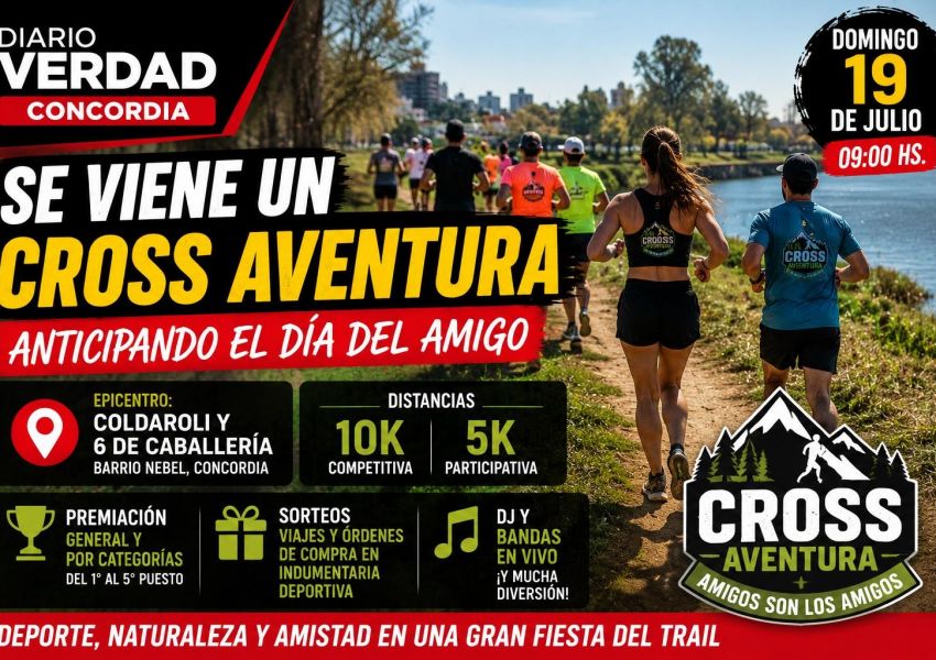 Concordia se prepara para el Cross Aventura 'Amigos son los Amigos'