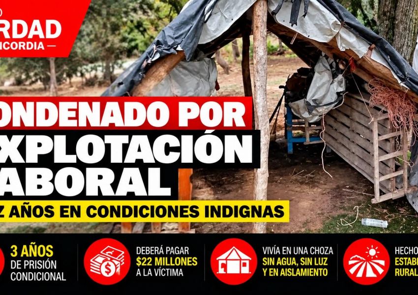 Condenaron a un contratista entrerriano por explotar laboralmente durante diez años a un trabajador