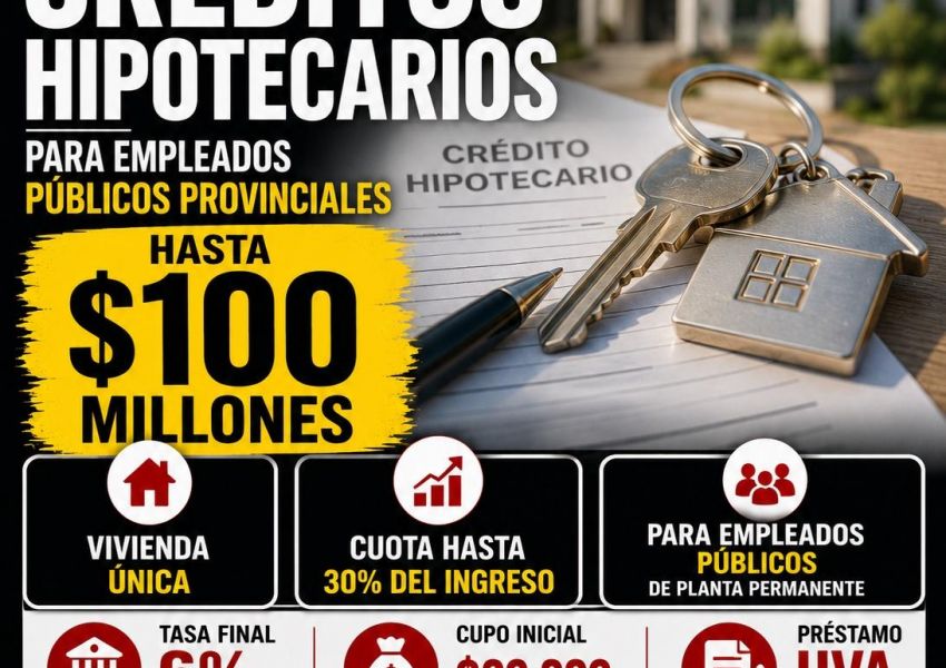 Créditos de hasta $100 millones para empleados públicos: quiénes podrán acceder y cuáles son los requisitos