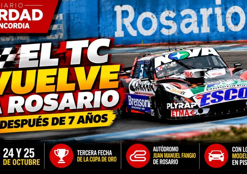 El Turismo Carretera vuelve a Rosario después de siete años: cuándo será la esperada fecha