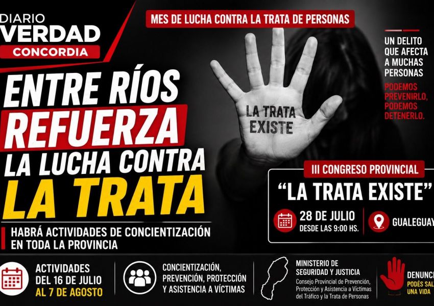 Entre Ríos impulsa una agenda provincial para prevenir la Trata de Personas