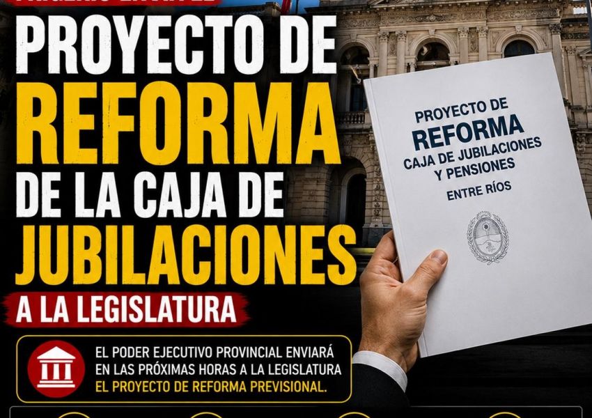 Frigerio avanza con la reforma de la Caja de Jubilaciones y crece la expectativa política en Entre Ríos