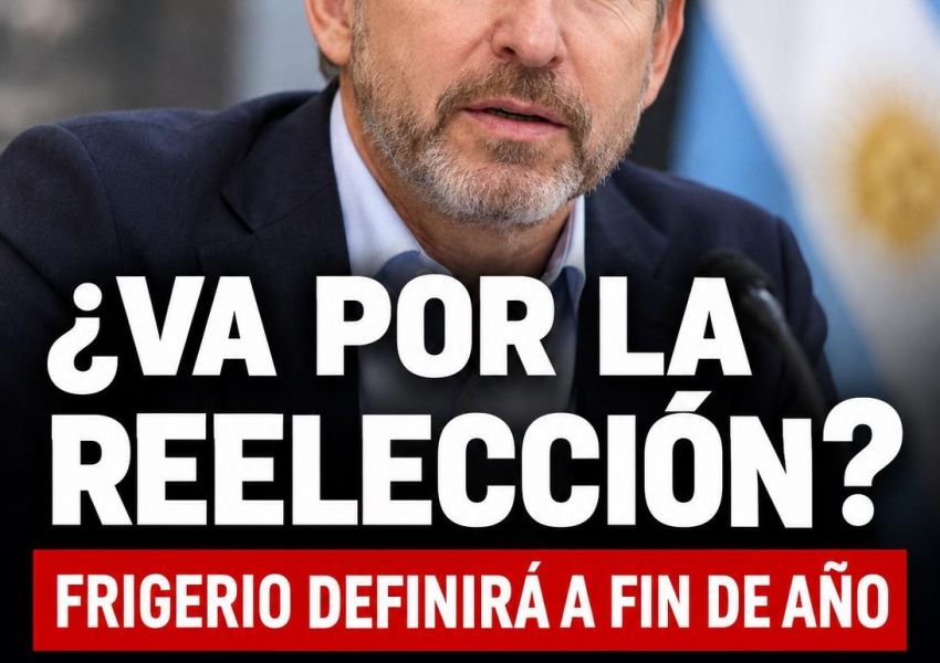 Frigerio puso fecha a la decisión: a fin de año definirá si busca la reelección