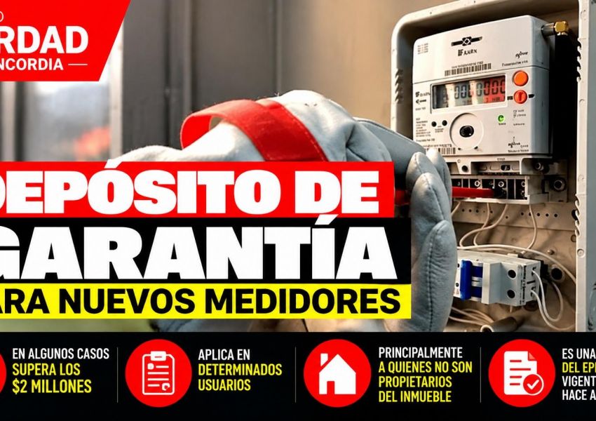 La Cooperativa Eléctrica comenzó a exigir un depósito de garantía para nuevos medidores en determinados casos