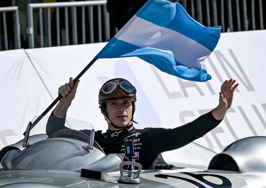 Más de 600 mil personas acompañaron a Colapinto en una exhibición histórica