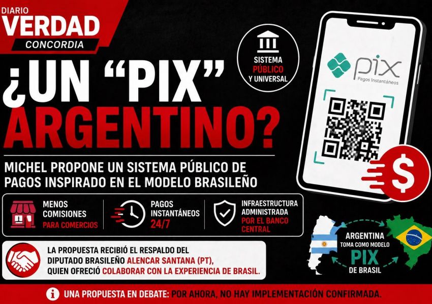 Michel propone un “Pix argentino”: pagos instantáneos y menores costos para los comercios