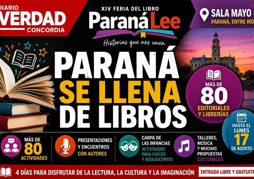 Paraná Lee: más de 80 editoriales y una agenda cultural para disfrutar hasta el lunes