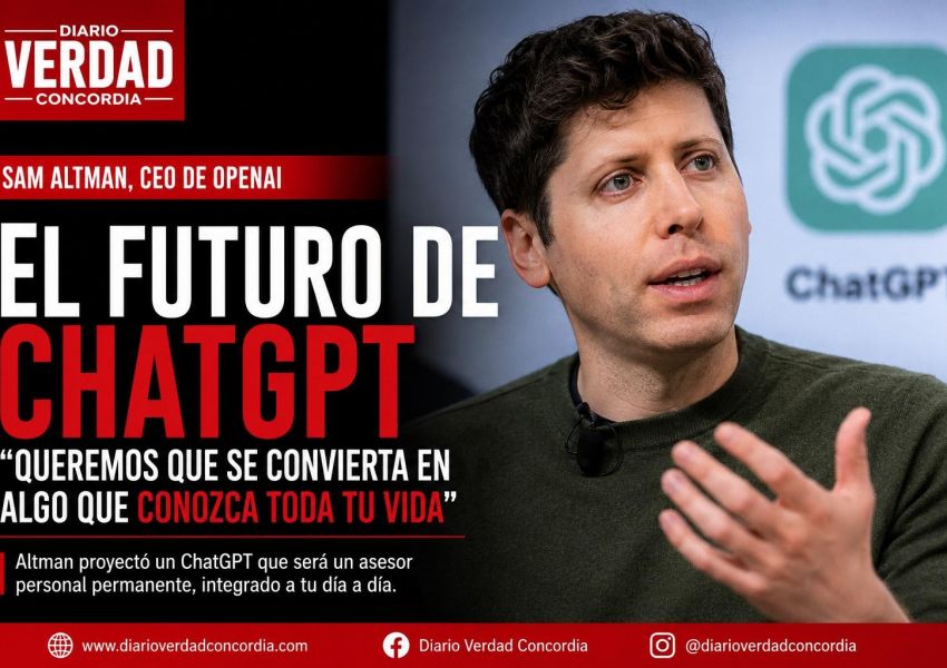 Sam Altman proyectó el futuro de ChatGPT: “Queremos que conozca toda tu vida”