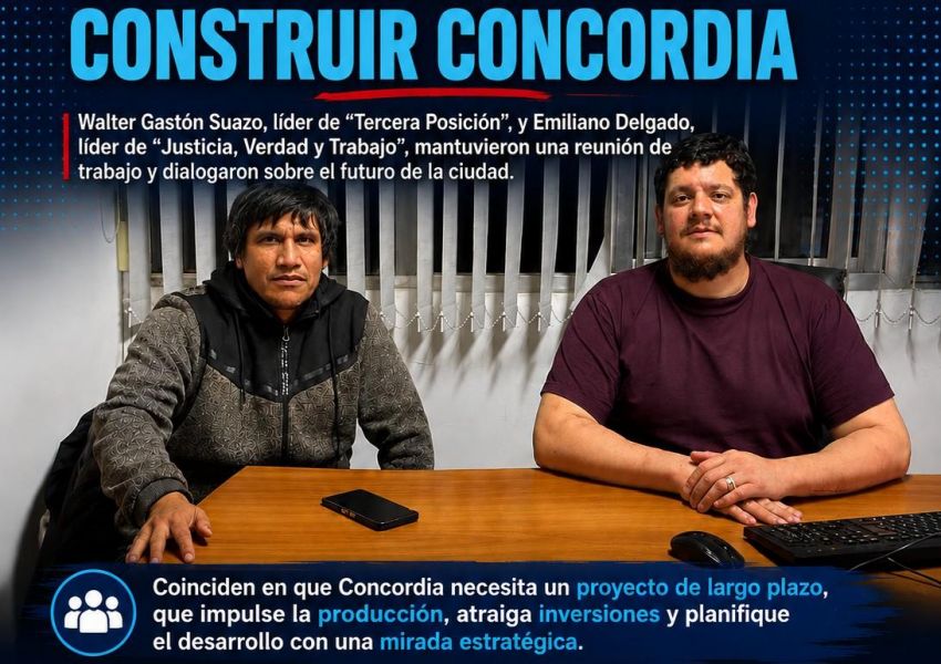 Suazo y Delgado mantuvieron una reunión política y plantearon la necesidad de renovar el Justicialismo