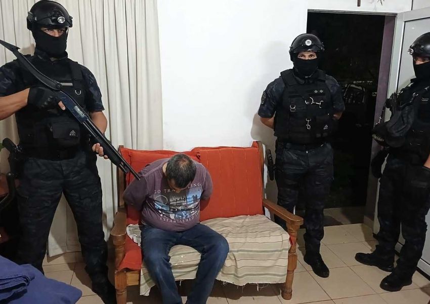 Tensión en Villaguay: se entregó el hombre que se atrincheró y amenazaba con detonar dos granadas