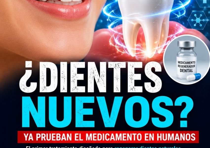Un medicamento para regenerar dientes ya comenzó las pruebas en humanos
